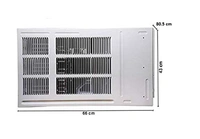 Voltas 1.5 Ton 5 Star Window AC (Copper 185 LZH/185 LZH R32 White) - 1.5 Ton, White, 1 year on product, 1 year on condenser, 5 years on compressor